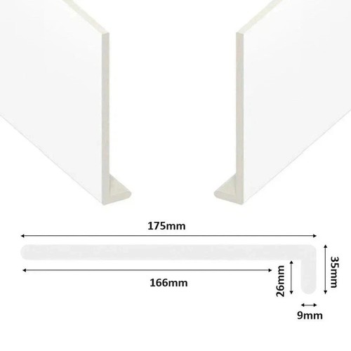 Pack upvc window sill cover - upvc,