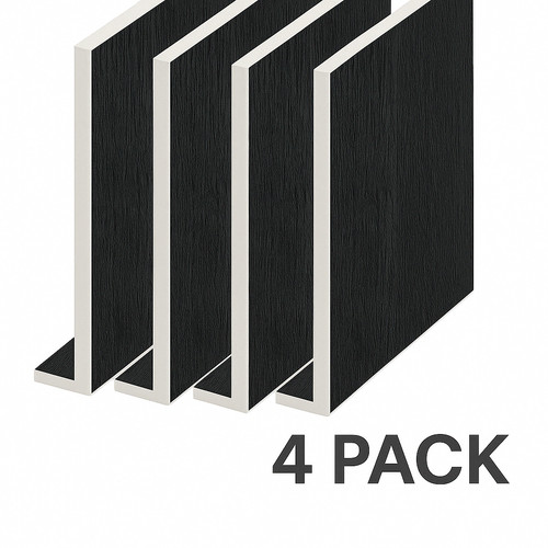 Black ash upvc capping - capping, board