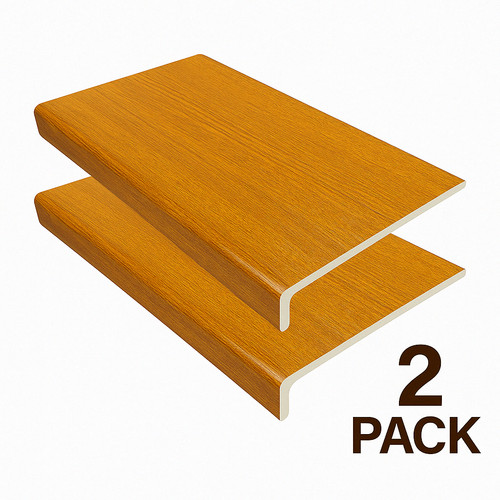 Golden oak upvc capping - oak, board