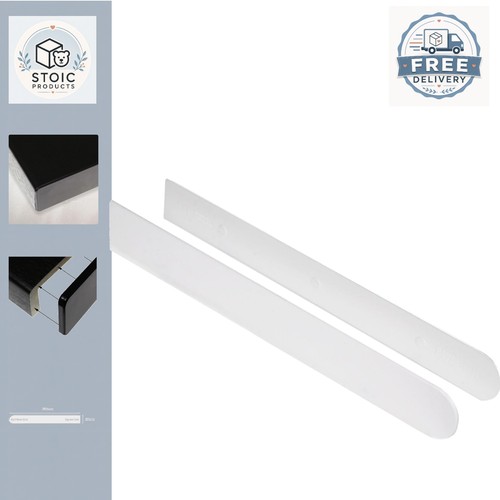 White window sill end - white, caps