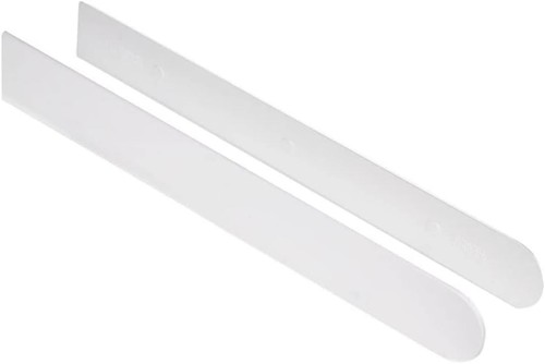 White window sill end - white, caps