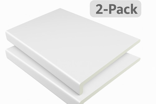 White upvc capping board 2 - white,